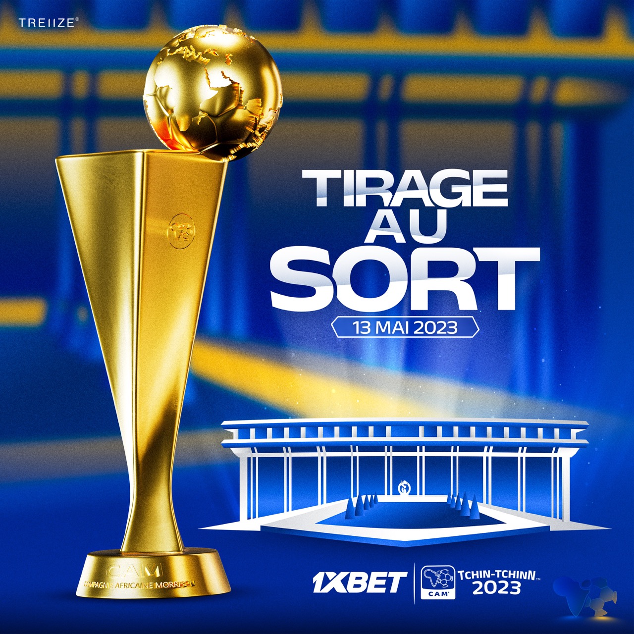 TIRAGE AU SORT 1XBET CAM TCHINTCHINN 2023 SkanTicket